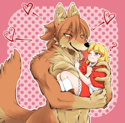 赤ずきんちゃんと狼お姉さんの異種百合