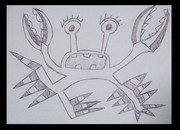 カニの解剖 / A vivisected crab