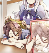 寝ちゃったタイシン