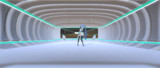 【MMD】SF風ルームステージ配布