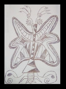 入れ墨蝶々 / A tattooed butterfly