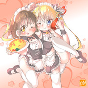 【キルミーベイベー】メイドやすな＆ソーニャ♡