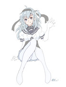 涼月さんとお絵描き練習