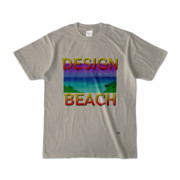 Tシャツ | シルバーグレー | DESIGN_BEACH斬