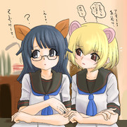 勉強するダブルスフィア