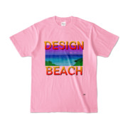 Tシャツ | ピーチ | DESIGN_BEACH斬