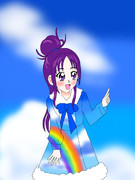 青空と虹色コーデの舞ちゃん 【ふたりはプリキュアSplash☆Star】
