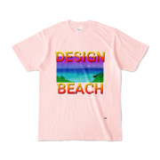 Tシャツ | ライトピンク | DESIGN_BEACH斬