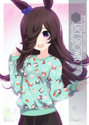 らくがき「ライスシャワー(ウマ娘)」211120