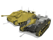【MMDモデル配布】　Ⅲ号突撃砲G型後期型