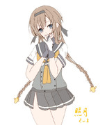 照月さんとお絵描き練習