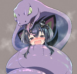 skeb　アーボックに巻き付かれた時津風