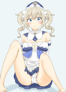 無防備なバーバラさん