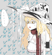 粘着性のある雨に打たれるMZ姉貴