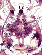 頭の上の天使様