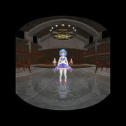 【VRMMD】勉強に身が入らないデルフィニウムちゃん