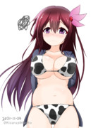 ワンドロ如月ちゃん（ふとりぎみ）