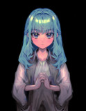 青