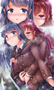 創作百合　『最も暖かい……』　その１