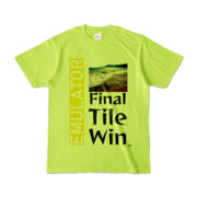 Tシャツ | ライトグリーン | Final☆Tile☆Win☆