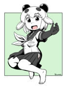 起きてるジャイアントパンダちゃん