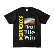 Tシャツ | ブラック | Final☆Tile☆Win☆