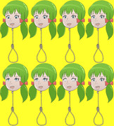 昨日投稿したナオコちゃん（風船）の表情差分