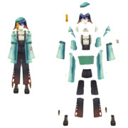 あずきアイス藍丸新アバターパーツ分け