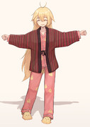 パジャマキマキ with 半纏