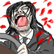 哀叫しながら運転する冬の花（淫夢）