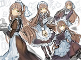 喫茶店のバイトメイドさん