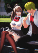 ナンパされるくまのん