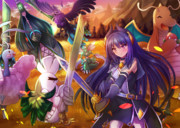 レイさんとパーティの修行