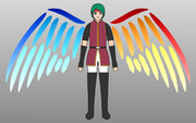 アブストラクトの翼の天使勇者