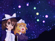 ＊見上げた夜空の星達の光＊