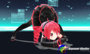 Kemika Teto has an Jack-O Poses