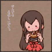 何を食べてても可愛いんですよ、そう、赤城さんならね！