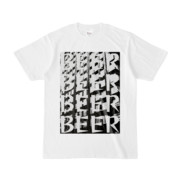 Tシャツ | ホワイト | ビルでBEER辛口