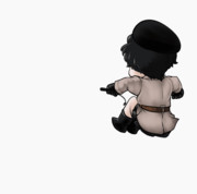 WoT実況で使用した立ち絵　モジャクロ戦闘記　於第31回