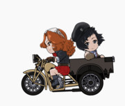 WoT実況で使用した立ち絵　モジャクロ戦闘記　於第31回