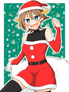 サンタ比叡ちゃん