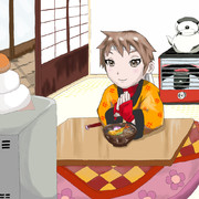 年越し蕎麦 ニコニコ静画 イラスト
