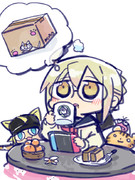 荷物が届くのを心待ちにするえっちゃん