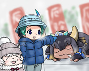 さんぽちゅうに