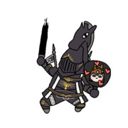 ジャスタウェイを応援する管理人ナイト