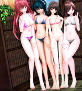 【今日のミクお姉さん】ふともも ぱふぱふぅ…♡