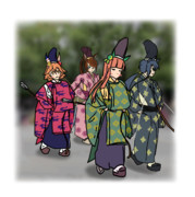 "流鏑メ"、もしくは 御弓神事へと赴く ウマ娘さん達