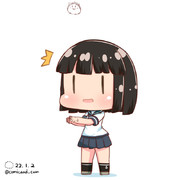 初雪　艦これワンドロ　220102