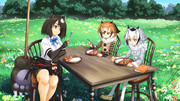 けものフレンズR　ろぼ　博士のカレーなる昼食会
