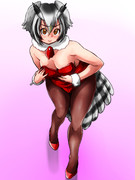 特に理由のないバニースーツがコノハちゃんを襲う